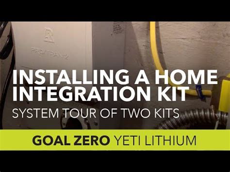 how to install a yeti panel for electrical box|yeti home integration setup.